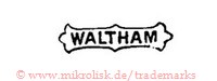 Waltham (im Schild/Banner/Form)