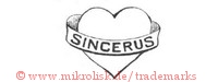 Sincerus (auf Banner auf Herz)