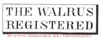 The Walrus Registered (im Rechteck)