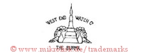 West End Watch Co. / The Burma (mit Pfauen und Pagode/Dach/Turm)