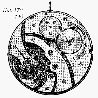 LeCoultre Kaliber 17'''-140