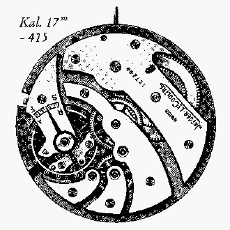 LeCoultre Kaliber 17'''-415